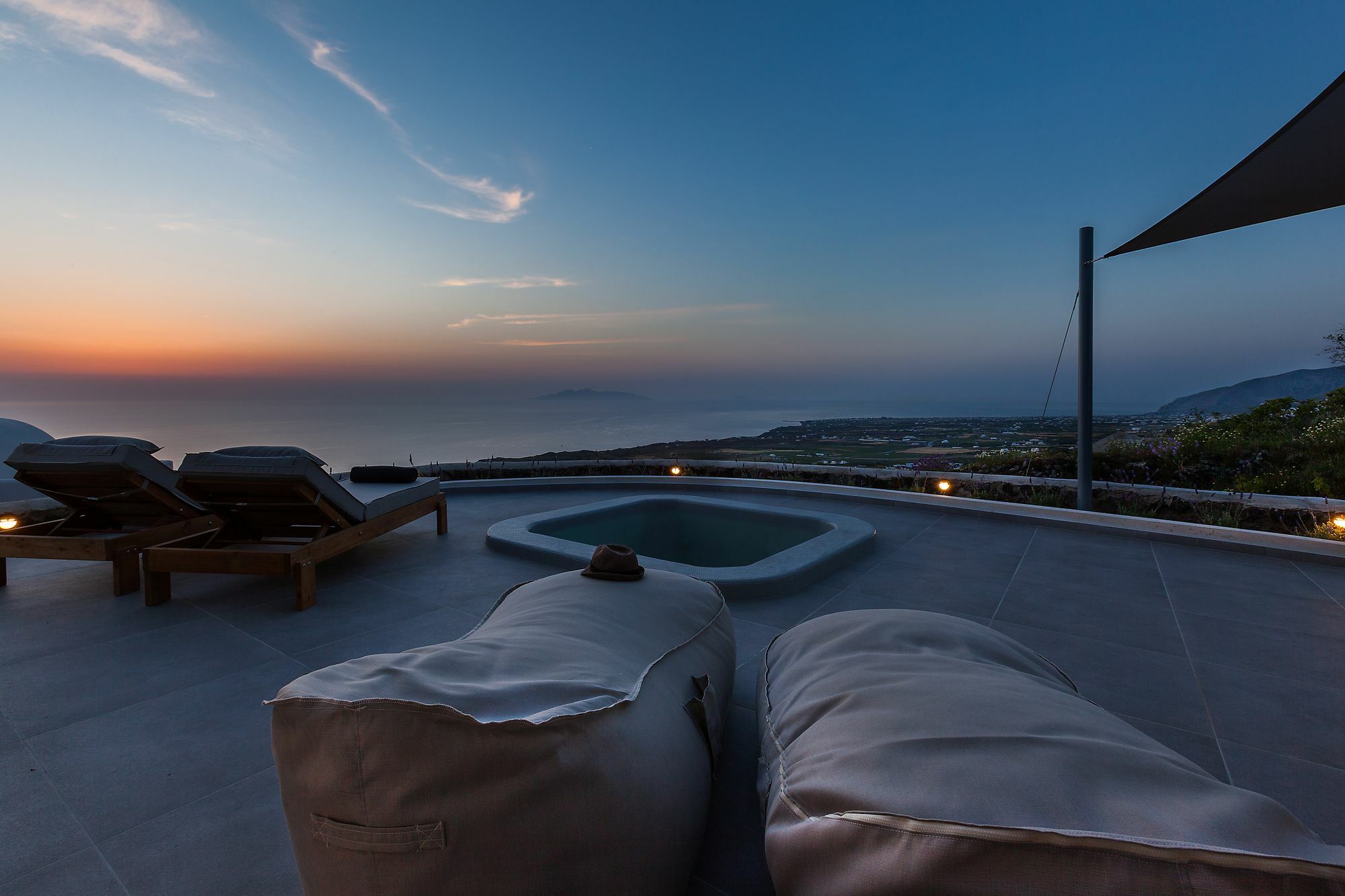 Villa Vinea Santorini Imerovigli  Luaran gambar