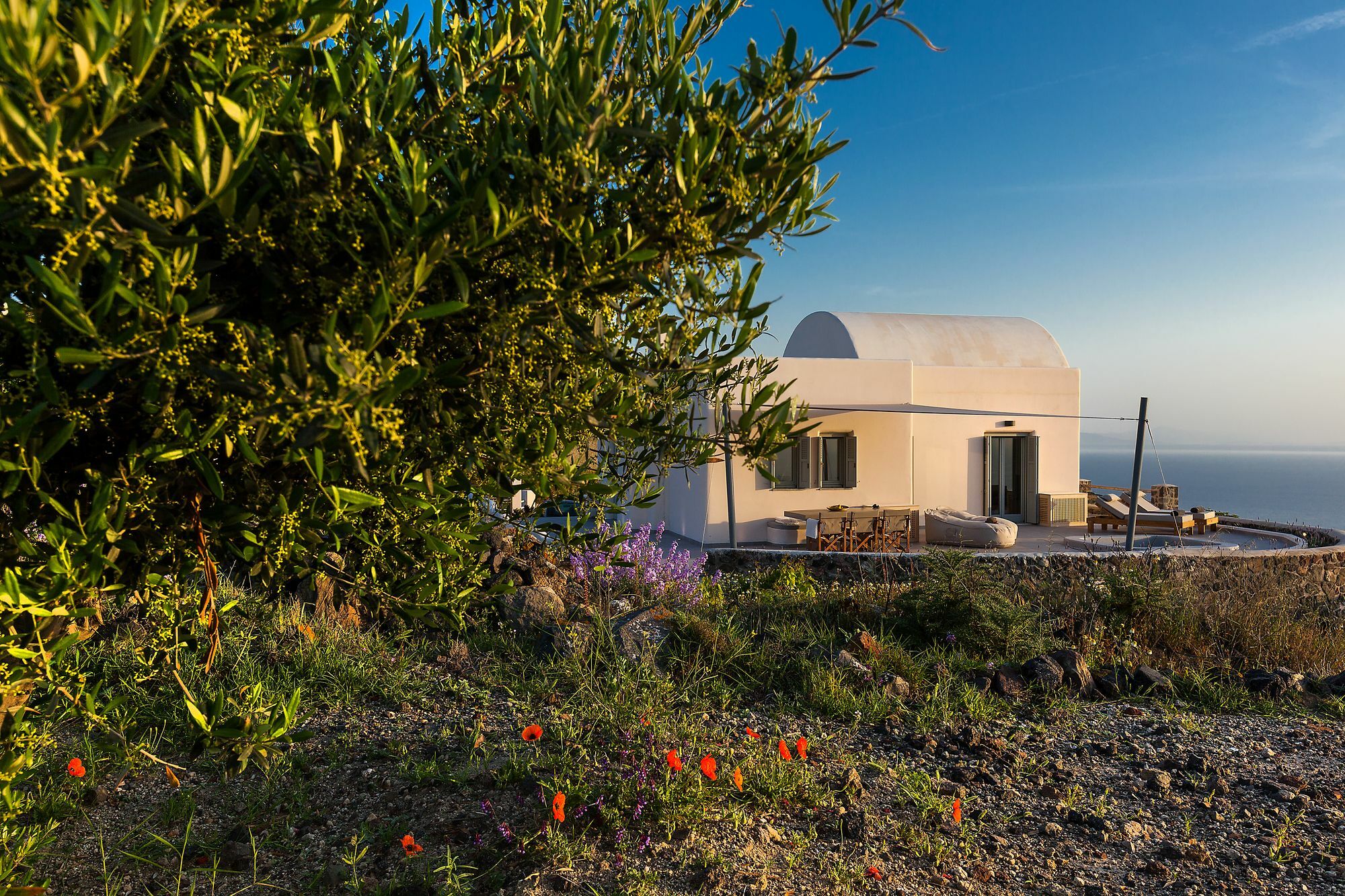 Villa Vinea Santorini Imerovigli  Luaran gambar